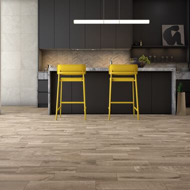 Cocina Geologic Caf&eacute; con Gris