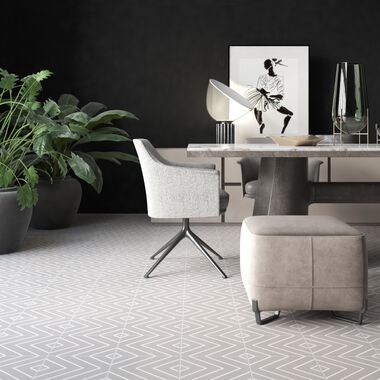 Comedor Form Blanco con Gris