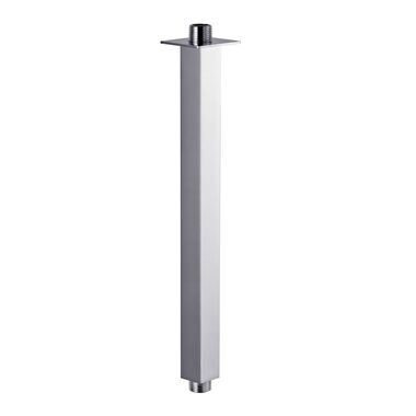 Brazo Para Regadera De 30 Cm L&iacute;nea Essen Square En Cromo Pulido