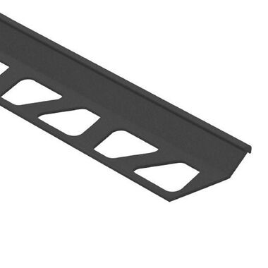 Perfil schluter de aluminio finec 7x2500mm color dark anthracite