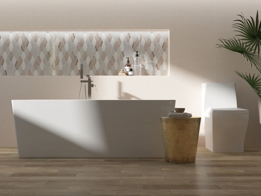 Ba&ntilde;o Artisanwood Beige con Caf&eacute;,,hi-res