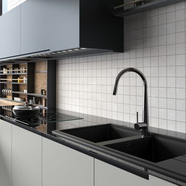 Cocina Endless Mosaics Gris