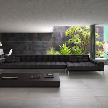 Sala Urban Gris con Negro