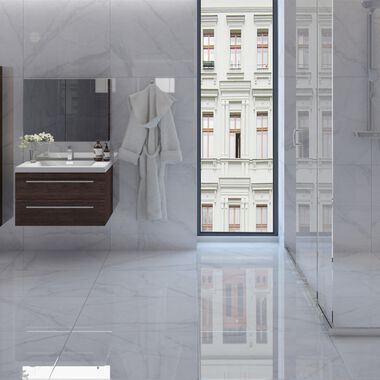 Ba&ntilde;o Marble Slab Blanco
