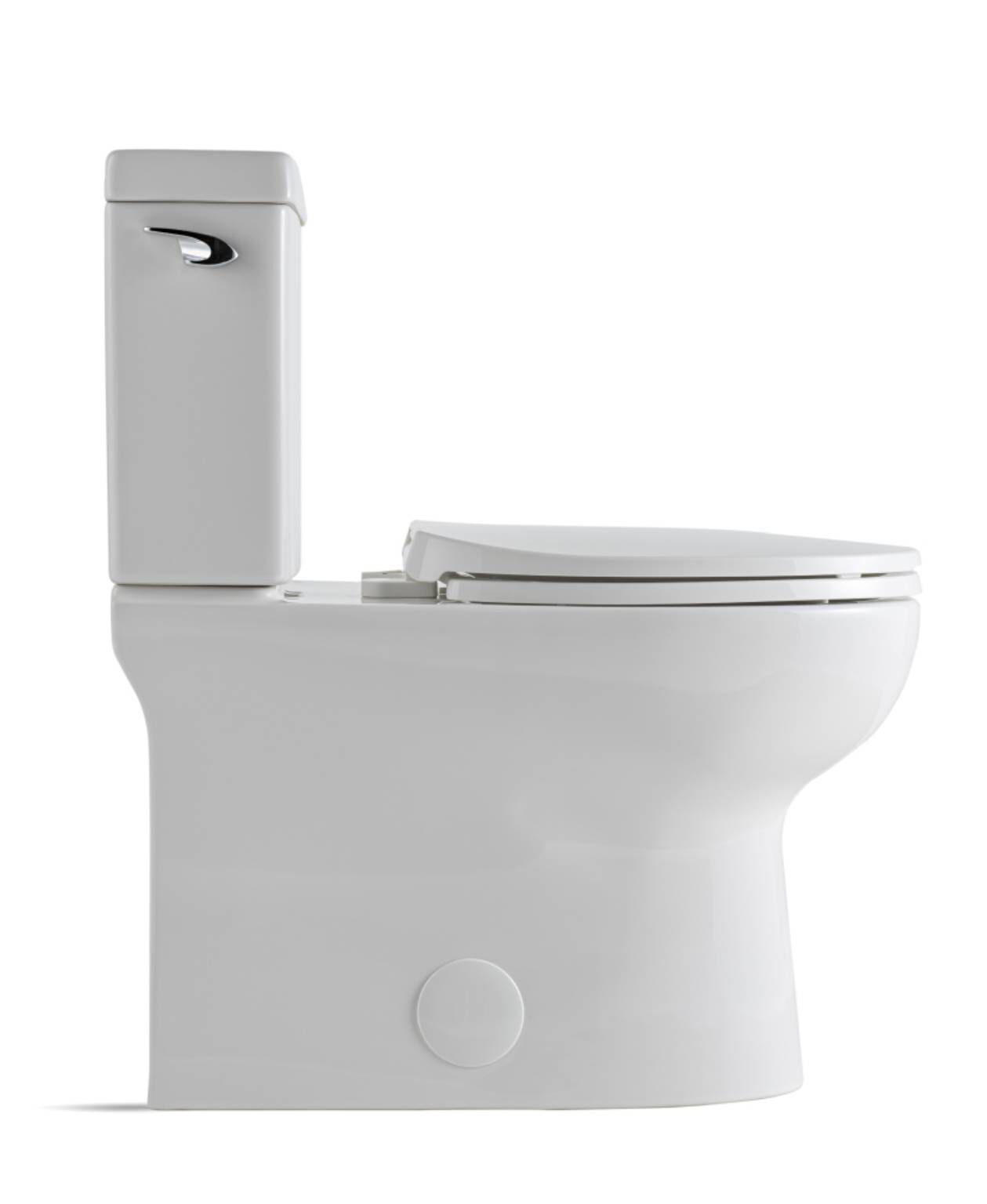 Sanitario Dos Piezas Descarga Sencilla L&iacute;nea Meyer En Blanco Aperlado,,hi-res image number null