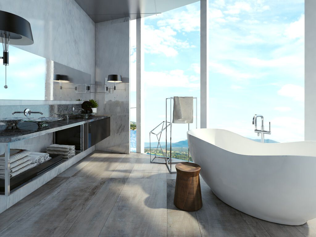 Ba&ntilde;o Amazonia Gris,,hi-res image number null