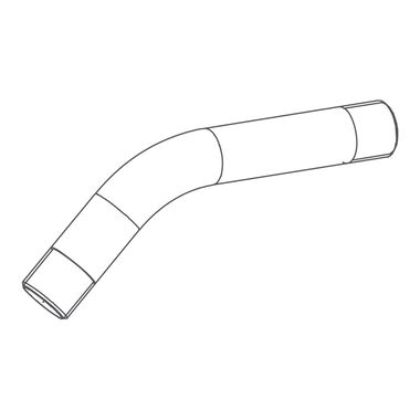 Brazo De Regadera Stilo Para Conjunto De Regadera Georgia San Diego Y Kansas Cromo Pulido
