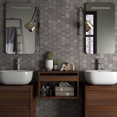 Ba&ntilde;o Montpellier Gris