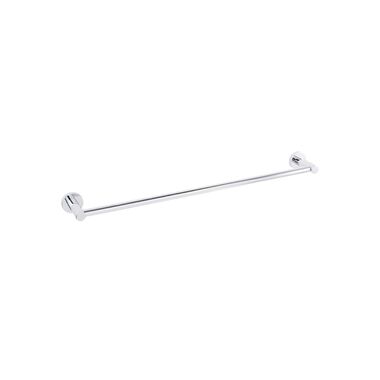 Toallero Sencillo 60 Cm L&iacute;nea Kansas En Cromo Pulido