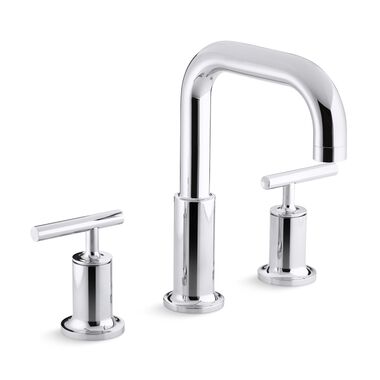 Llave Duomando Para Tina L&iacute;nea Purist En Cromo Pulido