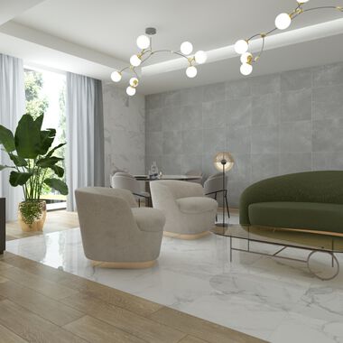 Sala Artisanwood Beige, Blanco y Gris