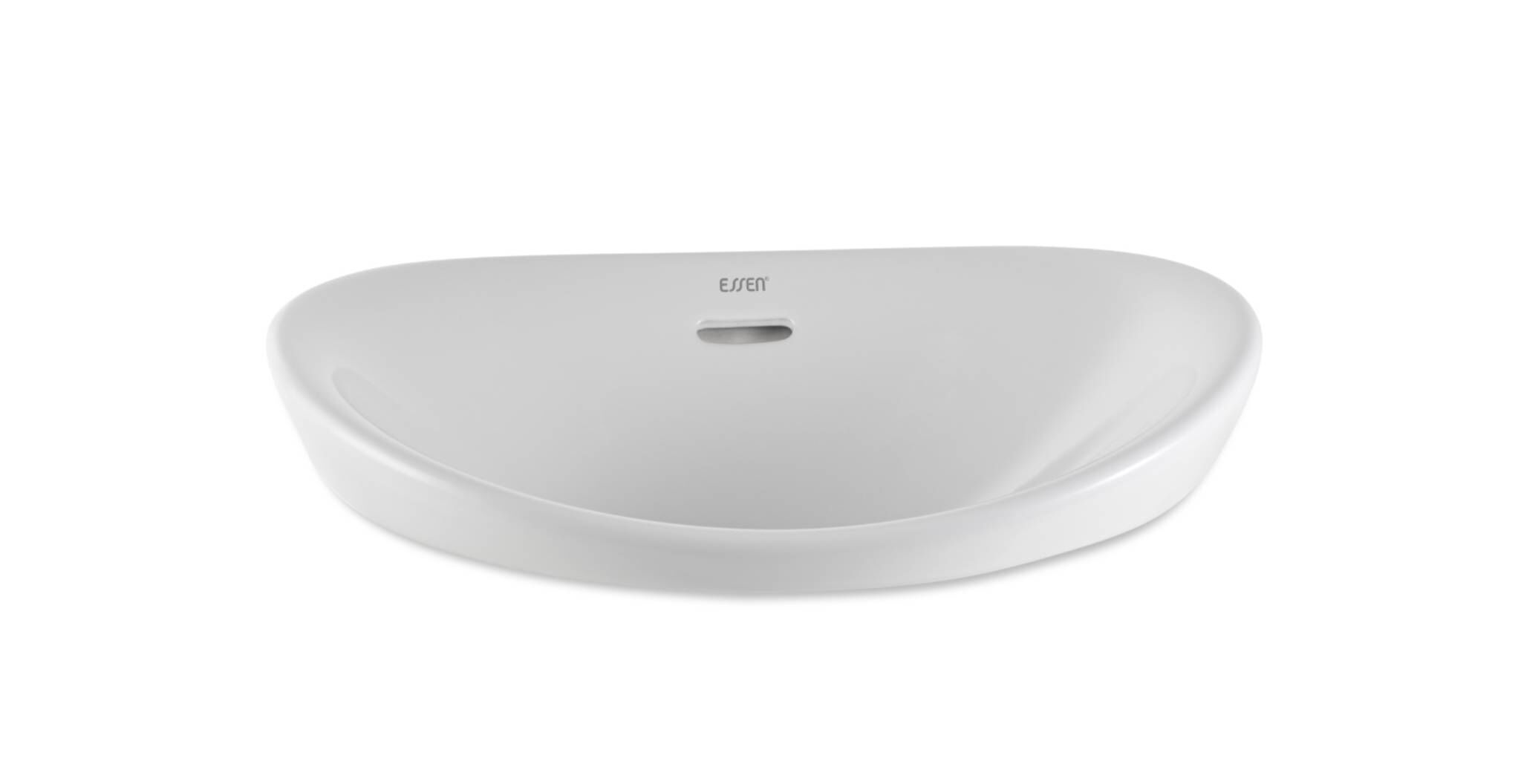 Lavabo H&iacute;brido L&iacute;nea Essen Round En Blanco Aperlado,,hi-res image number null