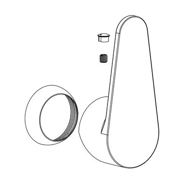 Maneral Essen Round Para Llave De Cocina Dorado Satinado