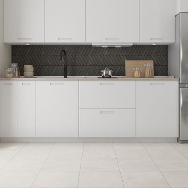 Cocina Brunei Gris con Negro