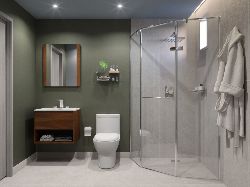 Ba&ntilde;o Essence Blanco con Verde,,hi-res