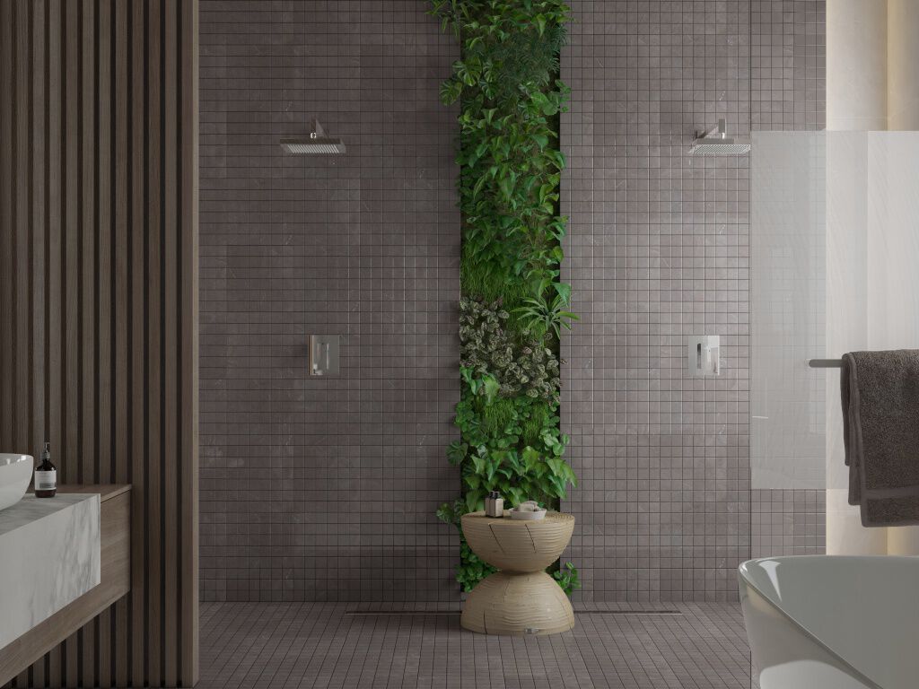 Ba&ntilde;o Endless Mosaics Gris,,hi-res