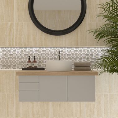 Ba&ntilde;o Thassos Travertine Beige