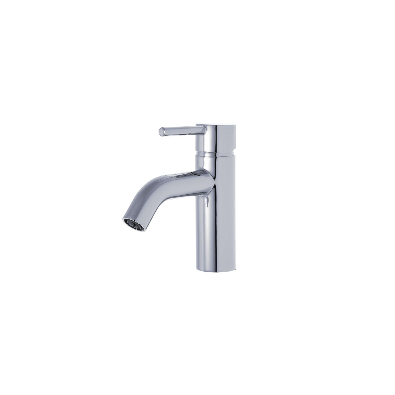 Llave Monomando Baja Para Lavabo L&iacute;nea Kansas En Cromo Pulido,,hi-res
