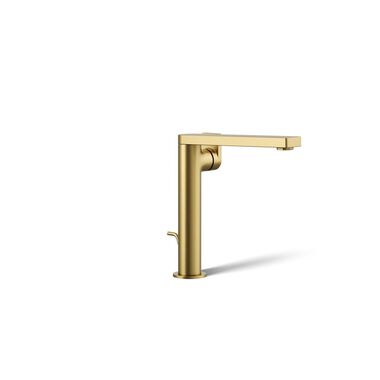 Llave Composed Monomando Alta En Dorado