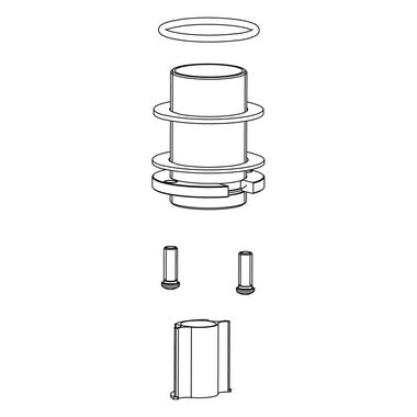 Kit De Instalacion Universal Para Llaves De Cocina Essen Round Y Essen Square Unico