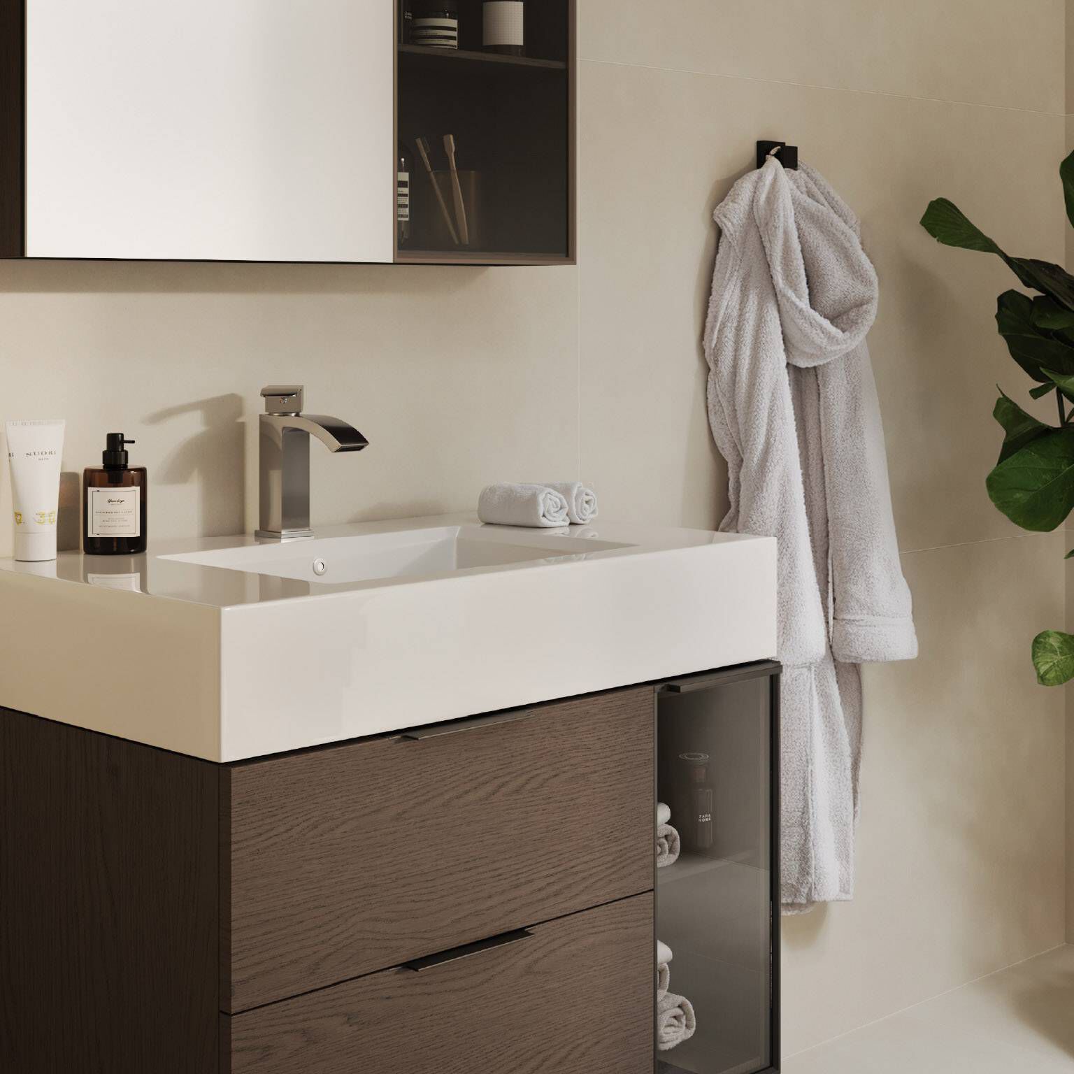 Vanity Mosc&uacute; 79 X 48 X 48 Cm Color Espresso,,hi-res image number null