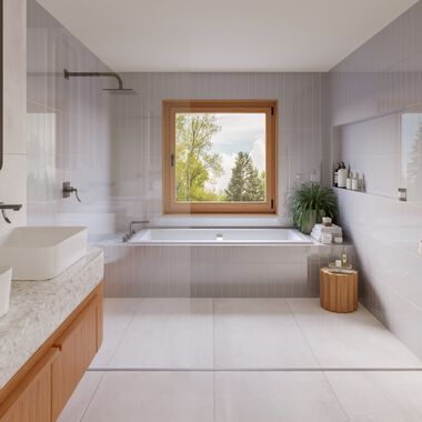 Ba&ntilde;o Iluma gris