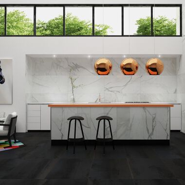 Cocina Urban Blanco con Negro