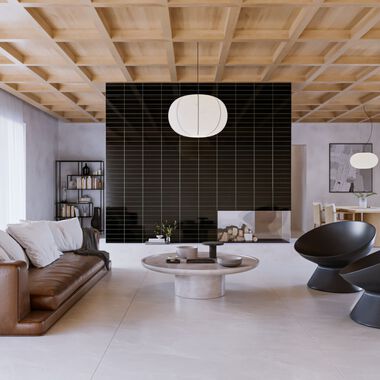 Sala Iluma Gris con Negro