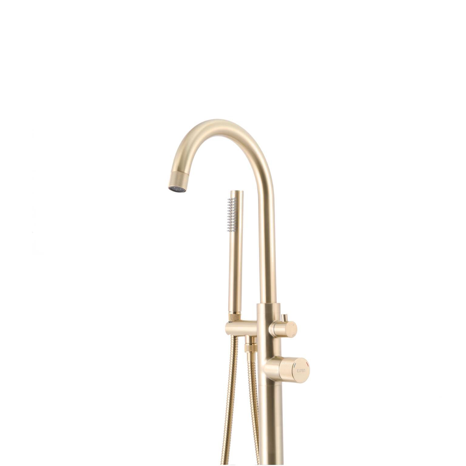 Llave Para Tina L&iacute;nea Weismar Freestanding En Dorado Satinado,,hi-res image number null