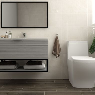 Ba&ntilde;o Rainforest Beige con Caf&eacute;