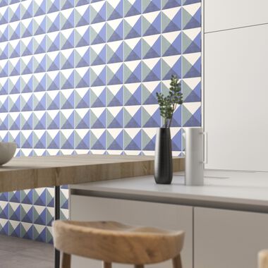 Cocina Form Azul con Gris