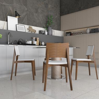 Comedor Barcelona Blanco con Gris