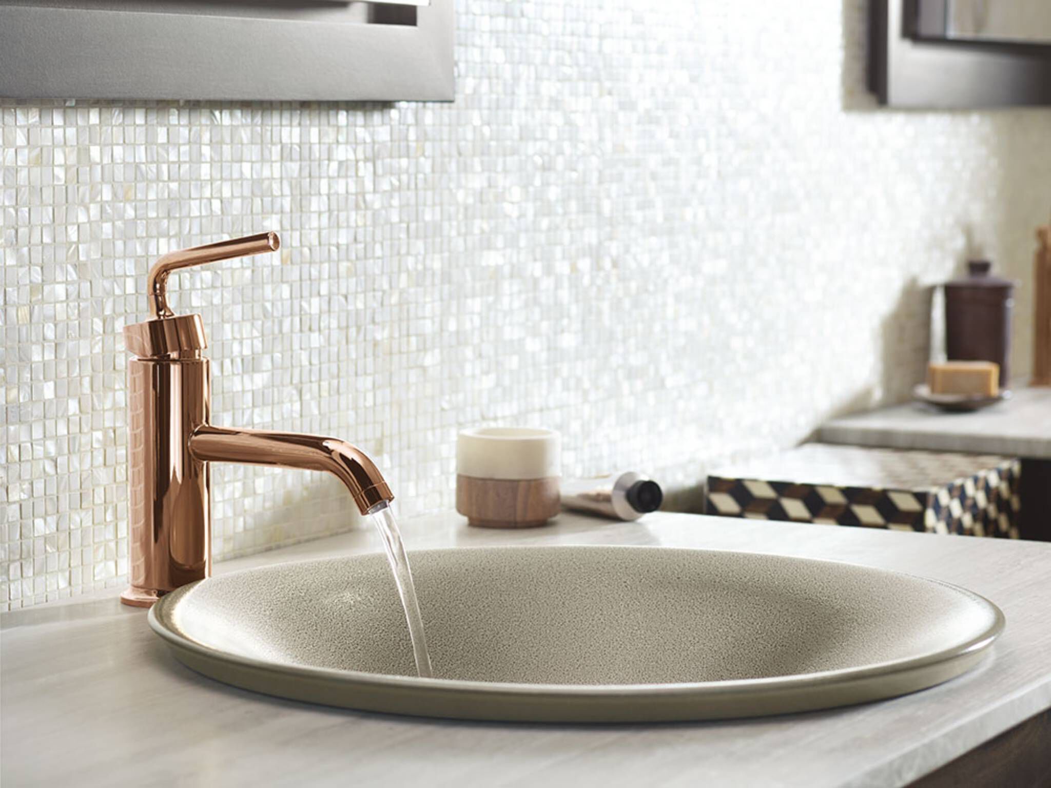 Lavabo Vessel L&iacute;nea Carrill&oacute;n En Oyster Pearl,,hi-res image number null