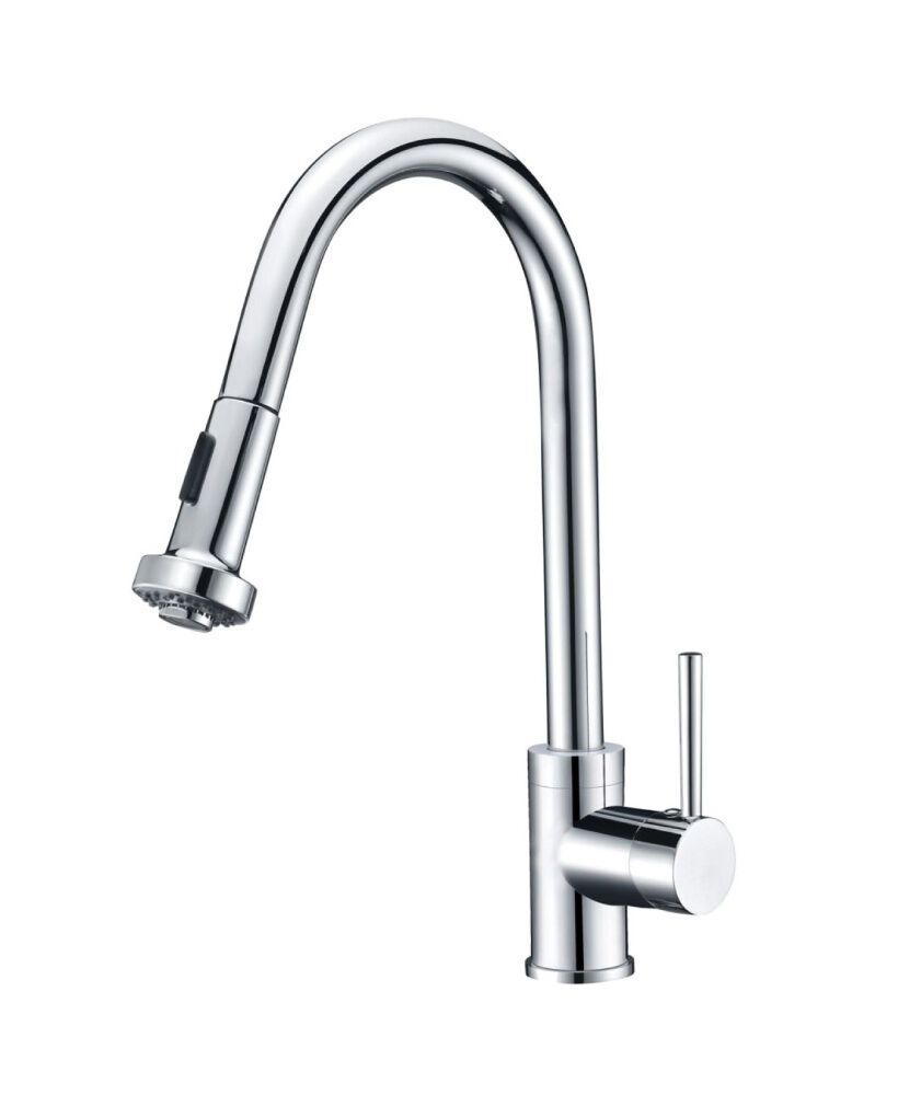 Llave monomando retr&aacute;ctil para cocina l&iacute;nea Novo en cromo pulido,,hi-res
