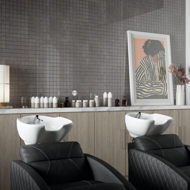 Uso Comercial Endless Mosaics Gris
