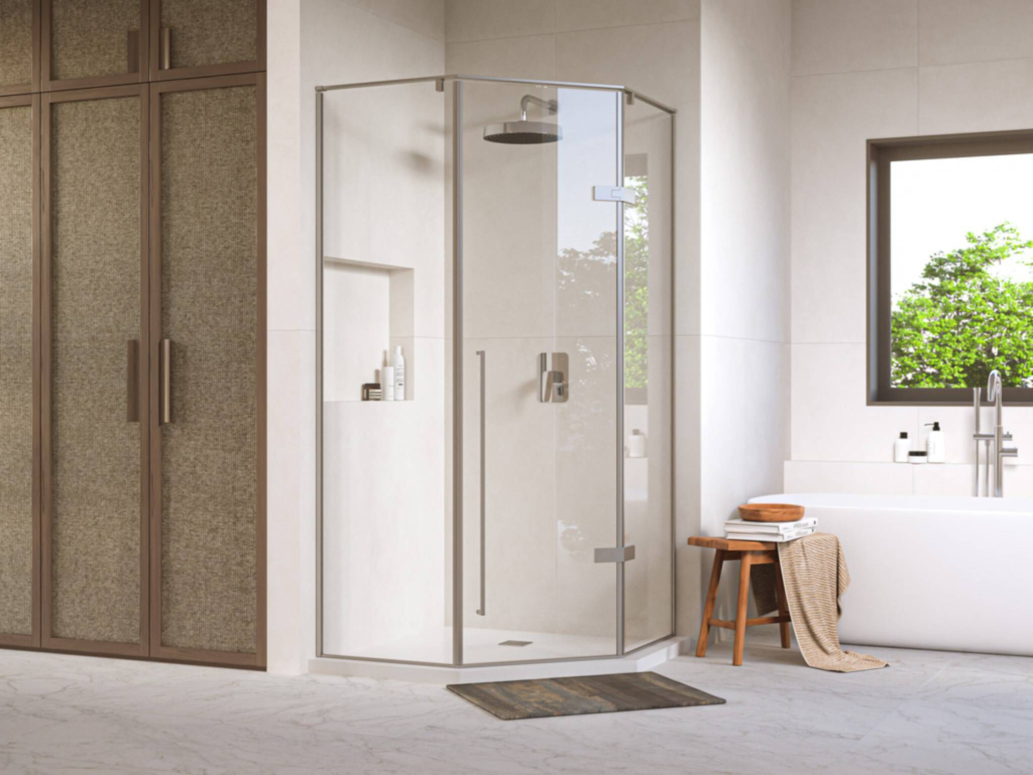 Conjunto Duna De Regadera Monomando Cromo Pulido,,hi-res image number null