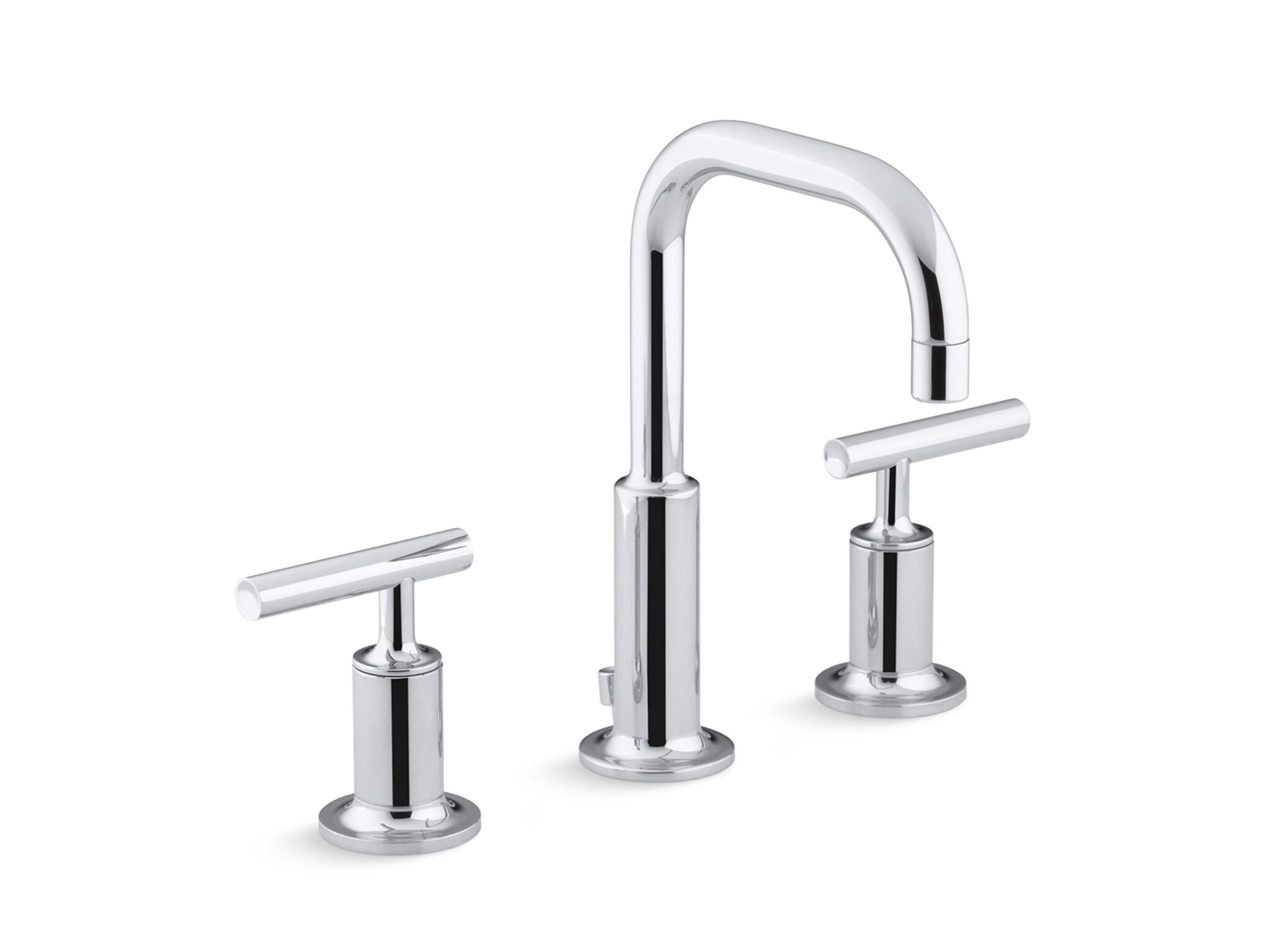 Llave Duomando Baja Para Lavabo L&iacute;nea Purist En Cromo Pulido,,hi-res image number null