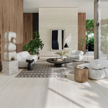 Sala Revival Beige con Caf&eacute;