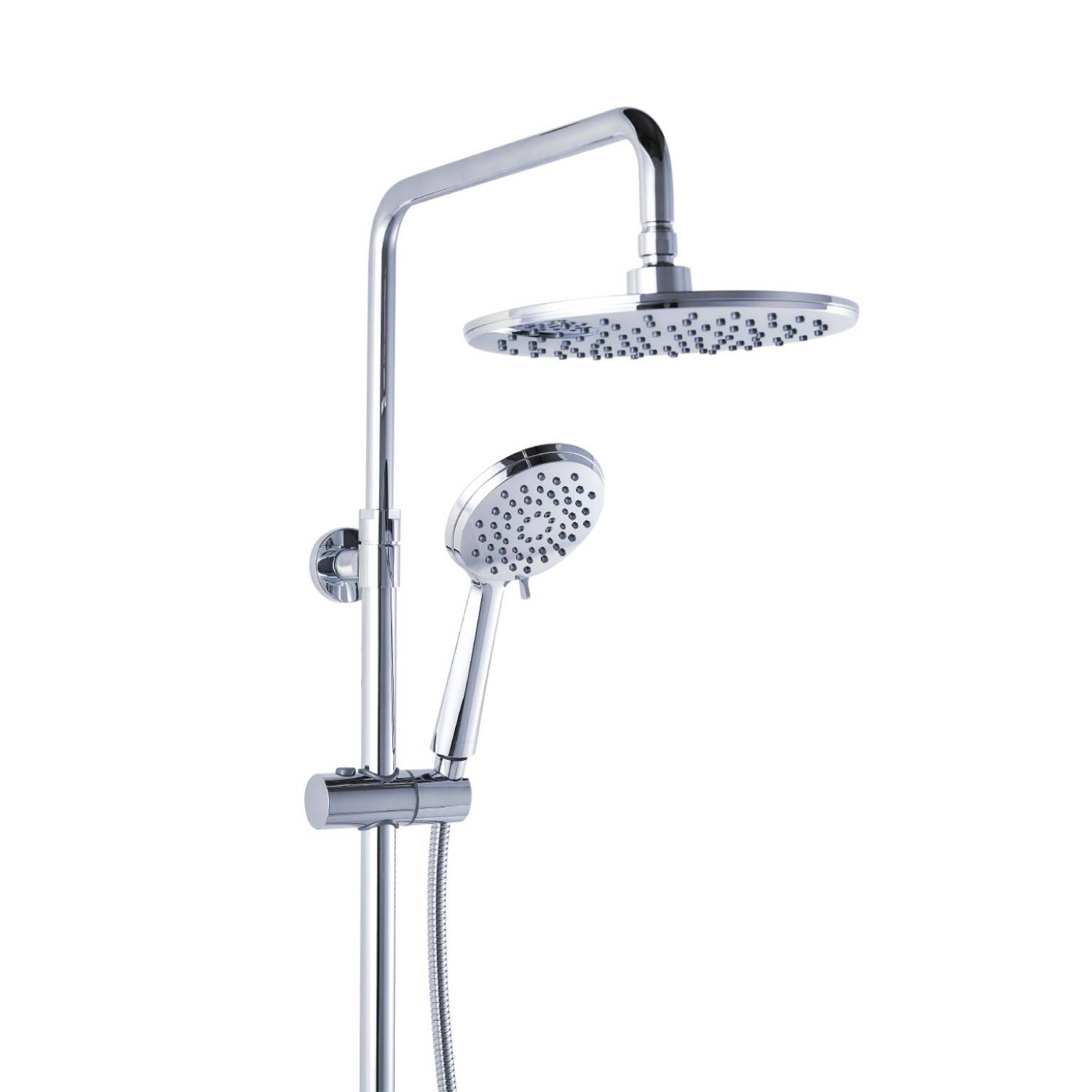 Regadera de muro para baño línea Marbella® en cromo pulido,,hi-res image number null