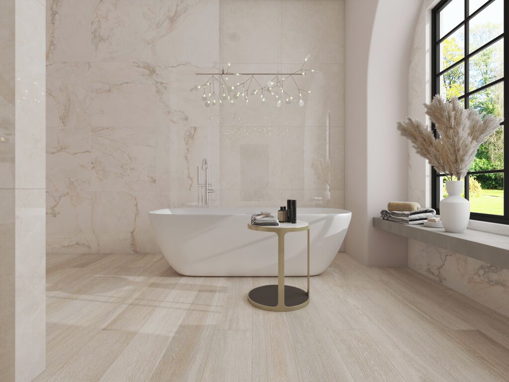 Baño Samsara Beige, Blanco y Café,,hi-res