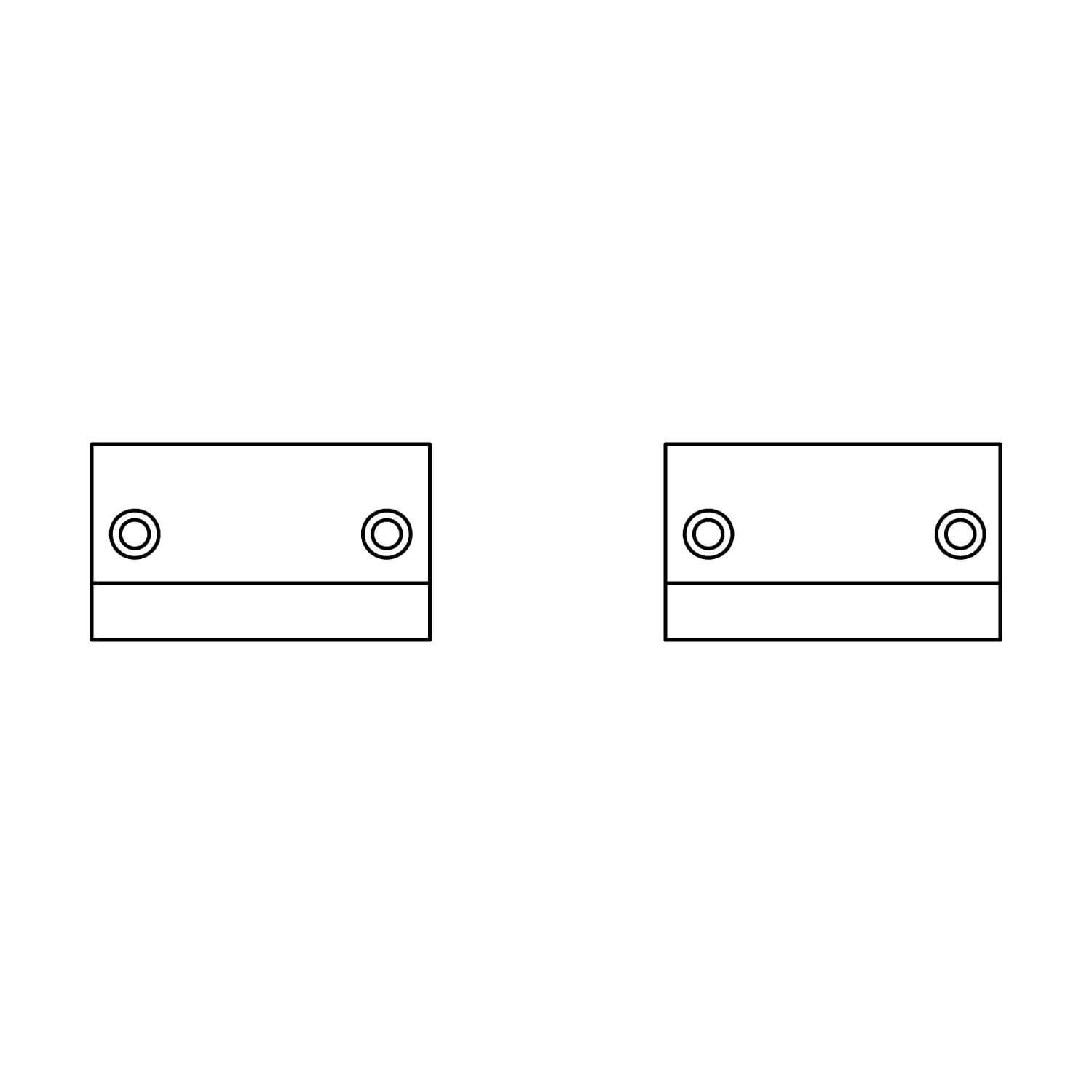 Kit de herraje universal vanity unico,,hi-res image number null