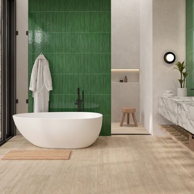 Baño Terraluma Verde