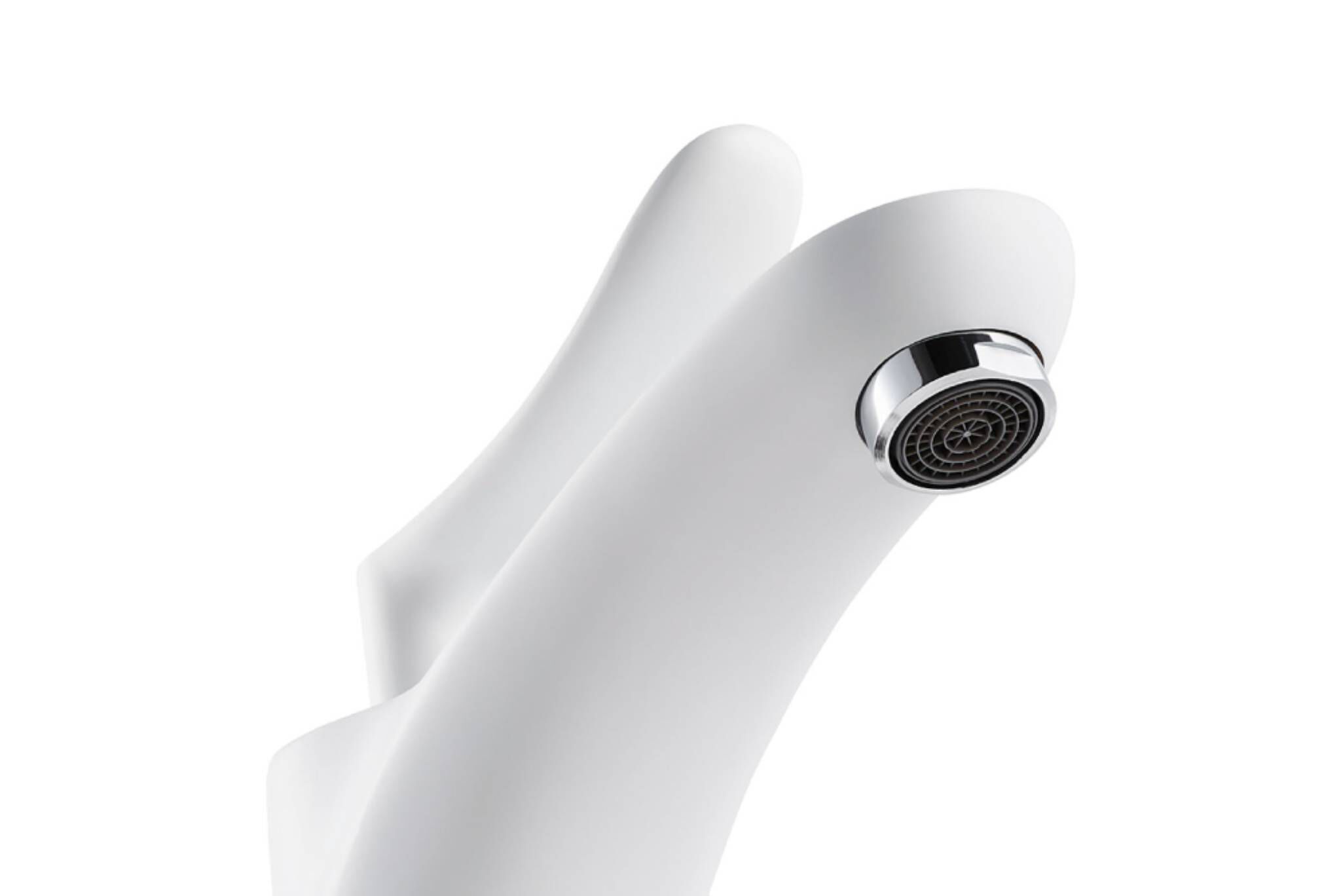 Llave monomando baja para lavabo línea Dublín® en blanco mate,,hi-res image number null