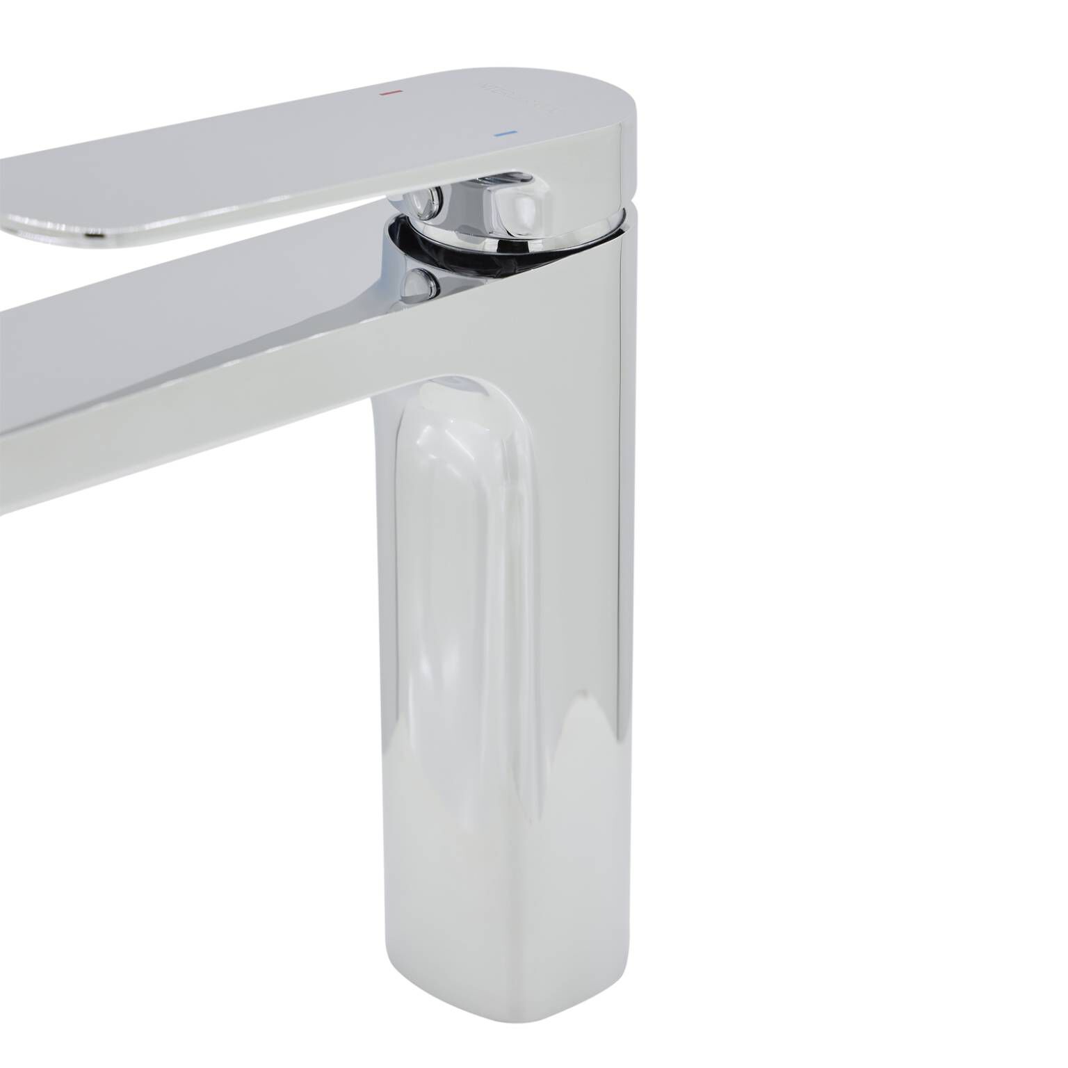 Llave monomando baja para lavabo línea Praga en cromo pulido,,hi-res image number null