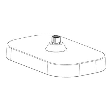 Cebolleta para conjunto de regadera dorado satinado