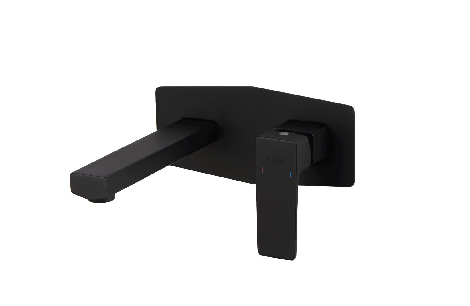 Llave de muro para lavabo línea Dessau en negro mate,,hi-res image number null