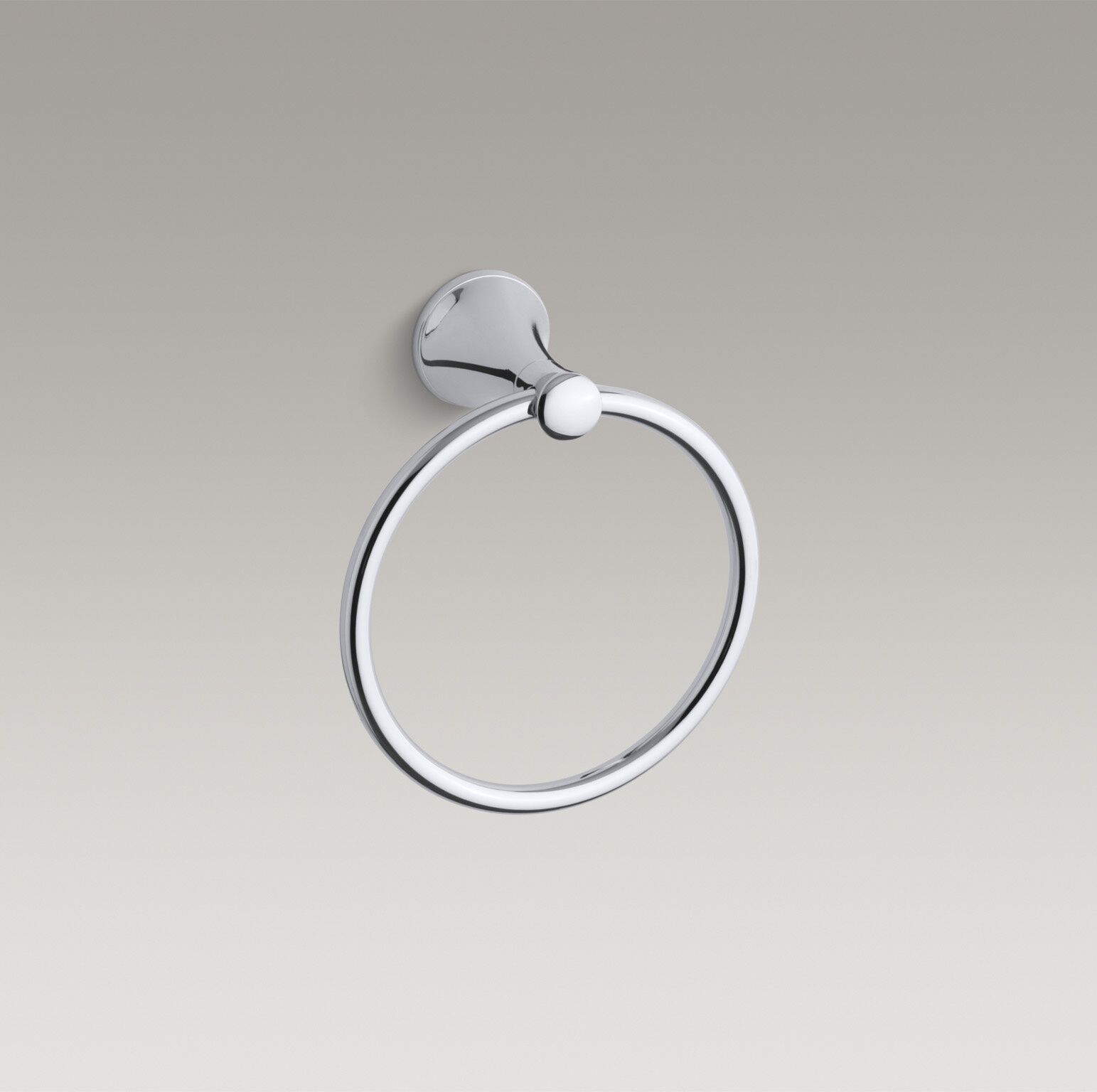 Toallero de argolla línea Coralais en cromo pulido,,hi-res image number null