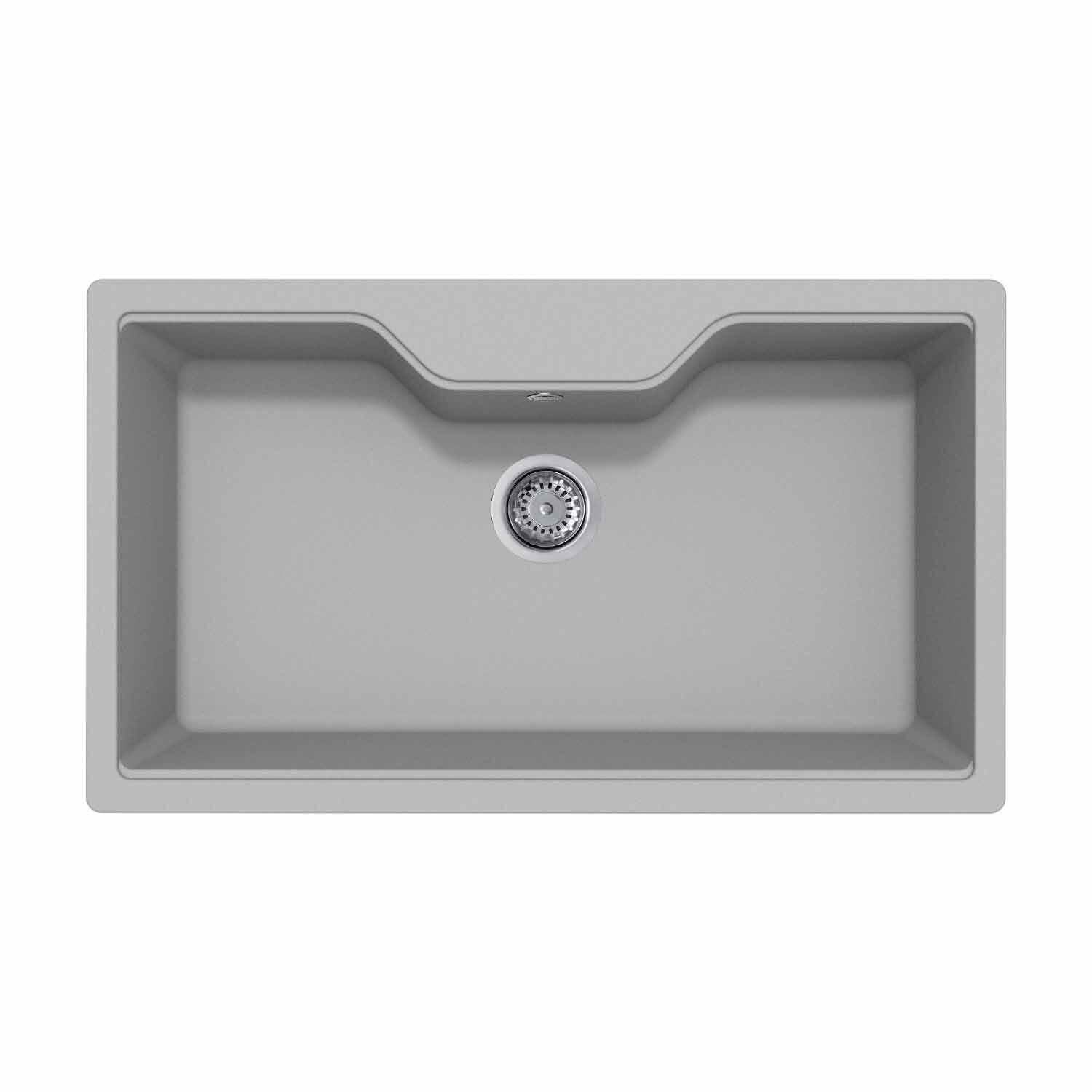 Tarja de una tina sobrecubierta línea Fox 360 en aluminio,,hi-res image number null