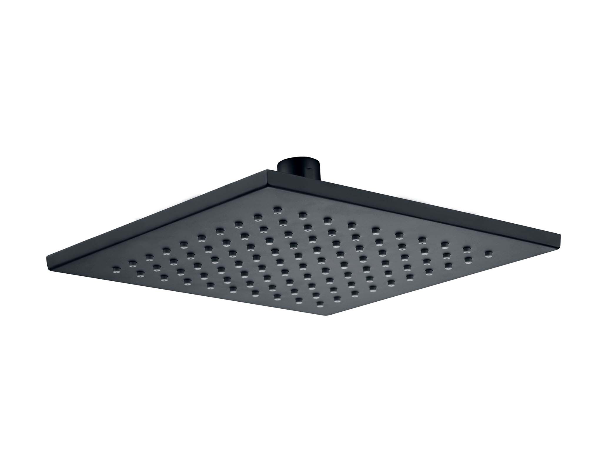 Cebolleta para regadera línea Dublín en negro mate,,hi-res image number null