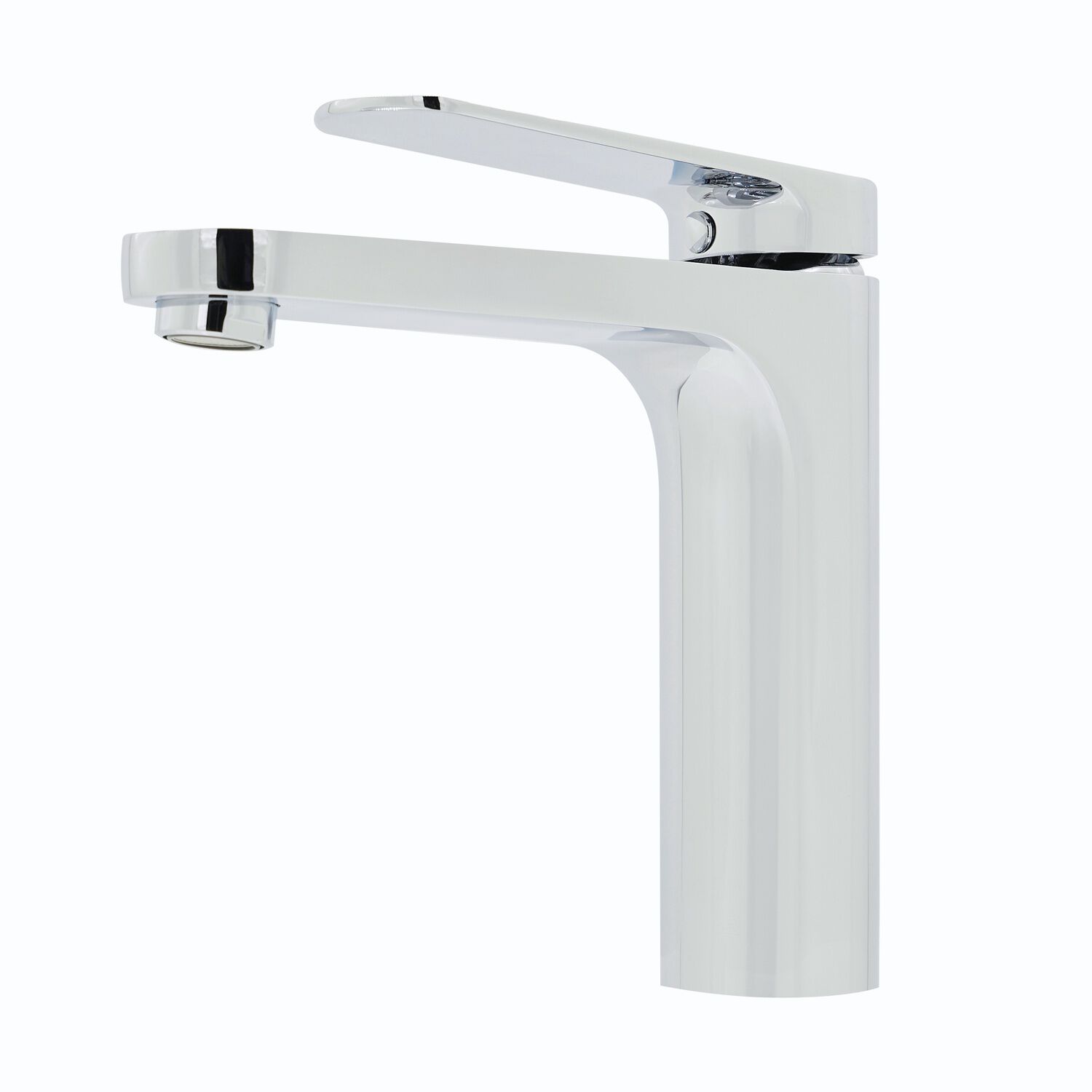 Llave monomando baja para lavabo línea Praga en cromo pulido,,hi-res image number null